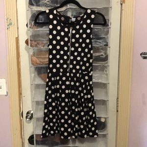 A polka dot dress